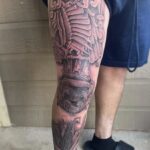 aztec leg piece