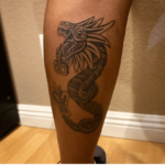 aztec serpent leg